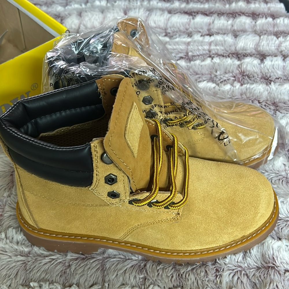 kingshow Men's Work Boots size 7.5
